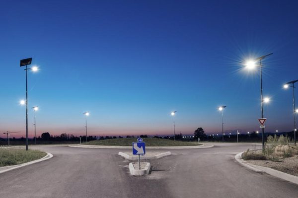 éclairage publique solaire